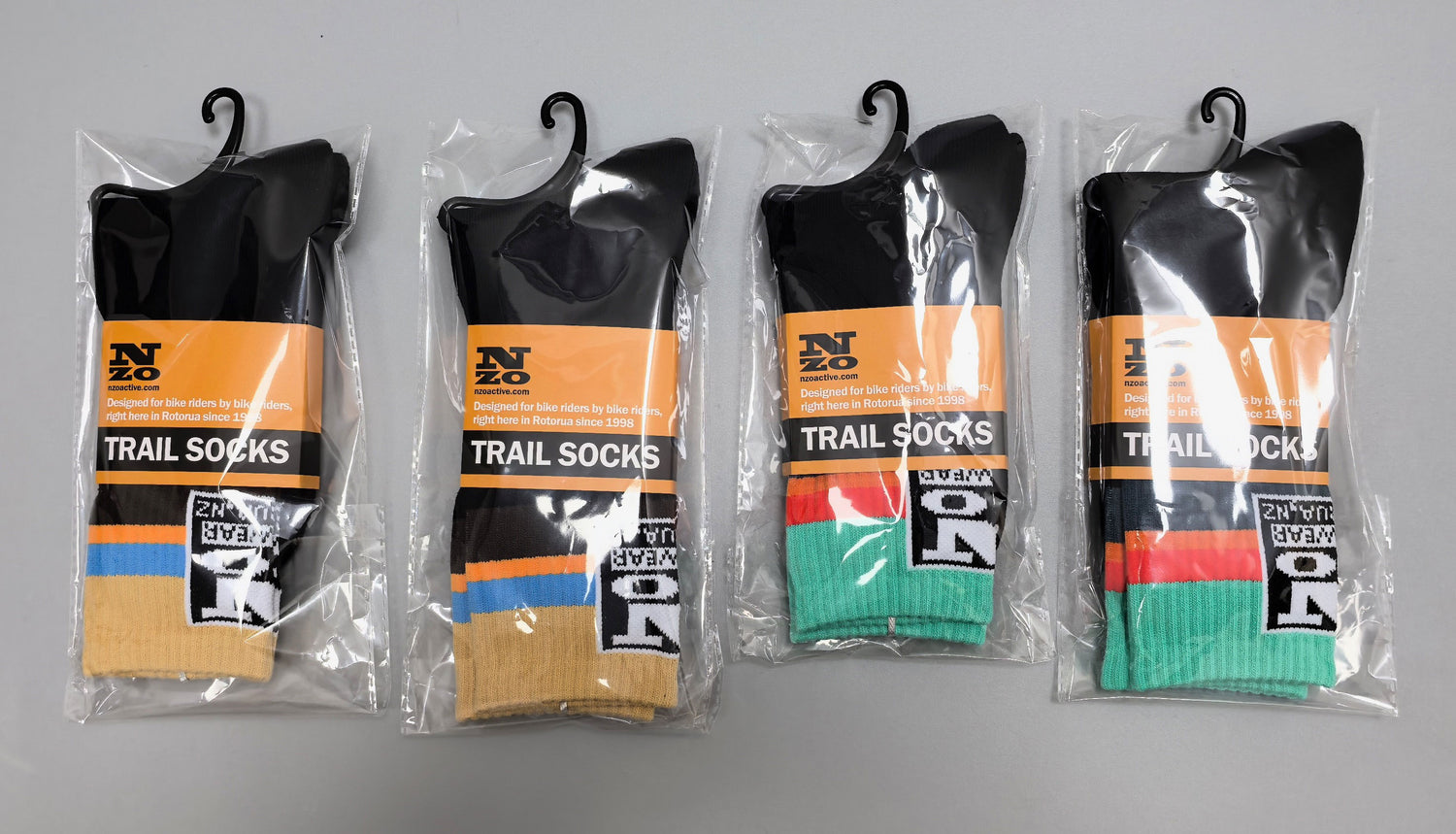 Nzo Teal Plus Trail Socks