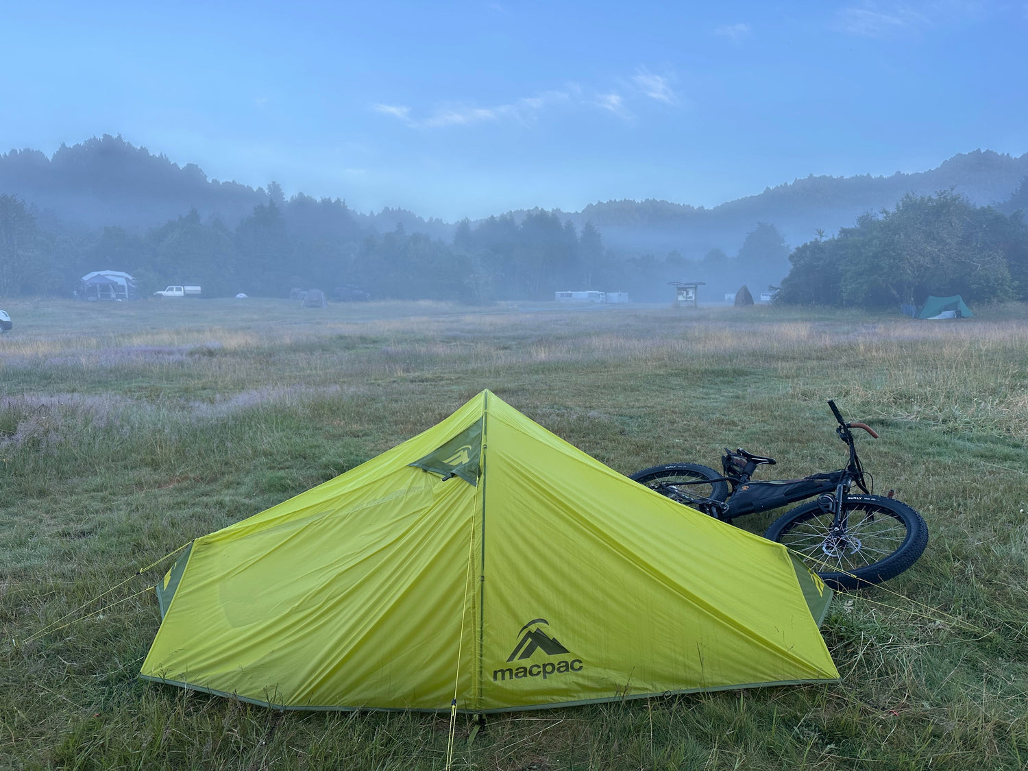 Let's go bike camping!