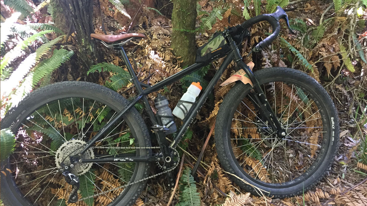 Test flying a drop bar Krampus