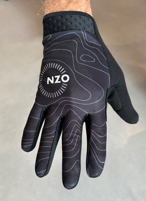 Nzo Trail Glove - Black Topo