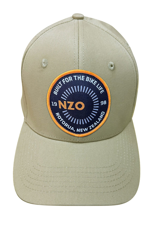 Nzo Khaki Badge Cap L/XL