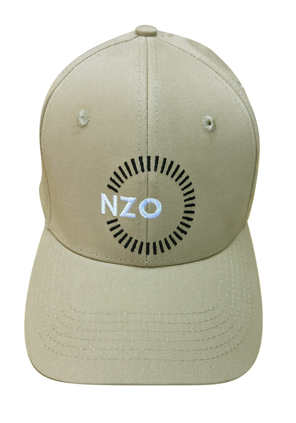 Nzo Khaki Circle Logo Cap L/XL