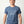 Load image into Gallery viewer, Mens organic cotton Tshirt - Blue marle  &quot;Kombi&quot;

