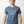 Load image into Gallery viewer, Mens organic cotton Tshirt - Blue marle  &quot;Kombi&quot;
